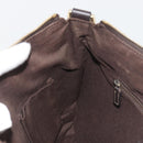 GUCCI GG Canvas Shoulder Bag Beige Gold 203257 Auth mr2643-20