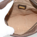 GUCCI GG Supreme Web Sherry Line Bag PVC Beige Gold 00 156 0852 Auth mr2646-10