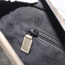 GUCCI GG Implementation Tote Bag PVC Bronze Silver 211133 Auth mr2649-22
