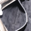 GUCCI GG Implementation Tote Bag PVC Bronze Silver 211133 Auth mr2649-23
