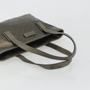 GUCCI GG Implementation Tote Bag PVC Bronze Silver 211133 Auth mr2649-7