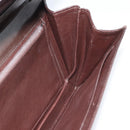 GUCCI Shoulder Bag Leather Brown Gold Auth mr2650-18