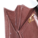 GUCCI Shoulder Bag Leather Brown Gold Auth mr2650-19