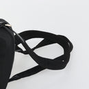PRADA Backpack Nylon Black Silver Auth mr2651-14