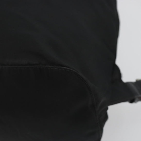 PRADA Backpack Nylon Black Silver Auth mr2651