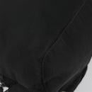 PRADA Backpack Nylon Black Silver Auth mr2651-18