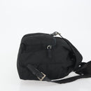 PRADA Backpack Nylon Black Silver Auth mr2651-3