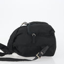 PRADA Backpack Nylon Black Silver Auth mr2651-4