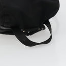 PRADA Backpack Nylon Black Silver Auth mr2651-7