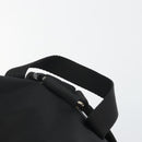 PRADA Backpack Nylon Black Silver Auth mr2651-8