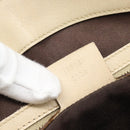 GUCCI GG Canvas Tote Bag Beige Gold 109141 Auth mr2652-20