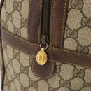 GUCCI GG Supreme Web Sherry Line Bag PVC Beige Gold 002 40 0168 Auth mr2654-16