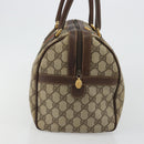 GUCCI GG Supreme Web Sherry Line Bag PVC Beige Gold 002 40 0168 Auth mr2654-4