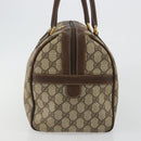 GUCCI GG Supreme Web Sherry Line Bag PVC Beige Gold 002 40 0168 Auth mr2654-5