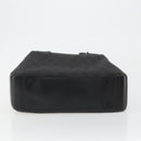 GUCCI GG Canvas Tote Bag Denim Black Silver 101919 Auth mr2655-5