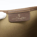 GUCCI GG Supreme Web Sherry Line Tote Bag PVC Beige Gold 40 02 003 Auth mr2657-14