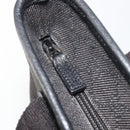 GUCCI GG Canvas Tote Bag Denim Black Silver 180450 Auth mr2658-10