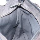 GUCCI GG Canvas Tote Bag Denim Black Silver 180450 Auth mr2658-19