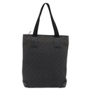 GUCCI GG Canvas Tote Bag Denim Black Silver 180450 Auth mr2658-2