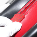 CELINE Hand Bag Leather Black Gold Auth mr2665V-23