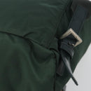PRADA Backpack Nylon Green Silver Auth mr2668-17
