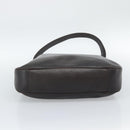 GUCCI Bamboo Shoulder Bag Leather 2way Brown Silver 0011577 Auth mr2670-11
