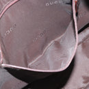 GUCCI Bamboo Shoulder Bag Leather 2way Brown Silver 0011577 Auth mr2670-21