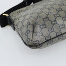 GUCCI GG Crystal Shoulder Bag Coated Canvas Gold 189749 Auth mr2671-14