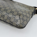 GUCCI GG Crystal Shoulder Bag Coated Canvas Gold 189749 Auth mr2671-15