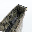 GUCCI GG Crystal Shoulder Bag Coated Canvas Gold 189749 Auth mr2671-10