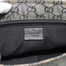 GUCCI GG Crystal Shoulder Bag Coated Canvas Gold 189749 Auth mr2671-17