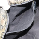 GUCCI GG Crystal Shoulder Bag Coated Canvas Gold 189749 Auth mr2671-21