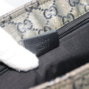 GUCCI GG Crystal Shoulder Bag Coated Canvas Gold 189749 Auth mr2671-12