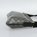 GUCCI GG Crystal Shoulder Bag Coated Canvas Gold 189749 Auth mr2671-4