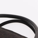 GUCCI GG Canvas Boston Bag 2way Brown Silver 196356 Auth mr2672-8