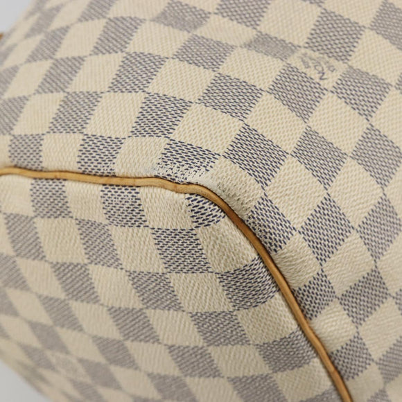 LOUIS VUITTON Damier Azur Speedy 30 Hand Bag N41533 LV Auth mr2674A