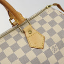 LOUIS VUITTON Damier Azur Speedy 30 Hand Bag N41533 LV Auth mr2674A-16