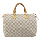 LOUIS VUITTON Damier Azur Speedy 30 Hand Bag N41533 LV Auth mr2674A-2