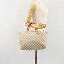 LOUIS VUITTON Damier Azur Speedy 30 Hand Bag N41533 LV Auth mr2674A-23