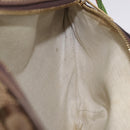GUCCI GG Canvas Body Bag Beige Gold 696031 Auth mr2675A-18