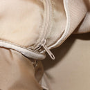 BURBERRY Blue Label Boston Bag Canvas 2way Beige Silver Auth mr2676-24