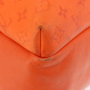 LOUIS VUITTON Tiger Lama Monogram Discovery Backpack Orange M30410 Auth mr2678-16