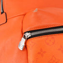 LOUIS VUITTON Tiger Lama Monogram Discovery Backpack Orange M30410 Auth mr2678-20
