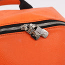 LOUIS VUITTON Tiger Lama Monogram Discovery Backpack Orange M30410 Auth mr2678-22