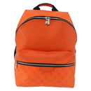 LOUIS VUITTON Tiger Lama Monogram Discovery Backpack Orange M30410 Auth mr2678-13