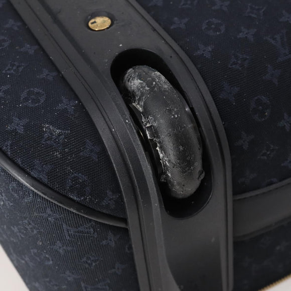 LOUIS VUITTON Monogram Mini Annette Suitcase TST Blue M23281 LV Auth mr2680