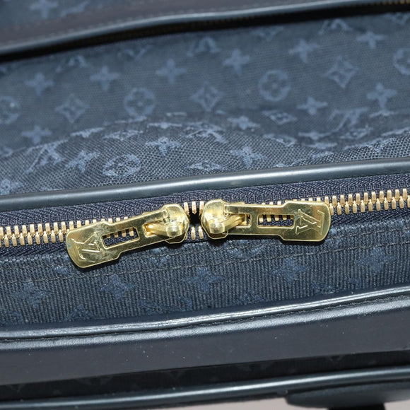 LOUIS VUITTON Monogram Mini Annette Suitcase TST Blue M23281 LV Auth mr2680