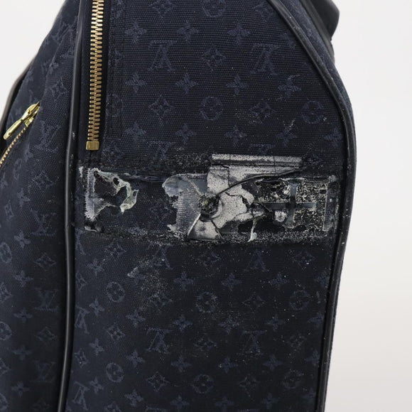LOUIS VUITTON Monogram Mini Annette Suitcase TST Blue M23281 LV Auth mr2680