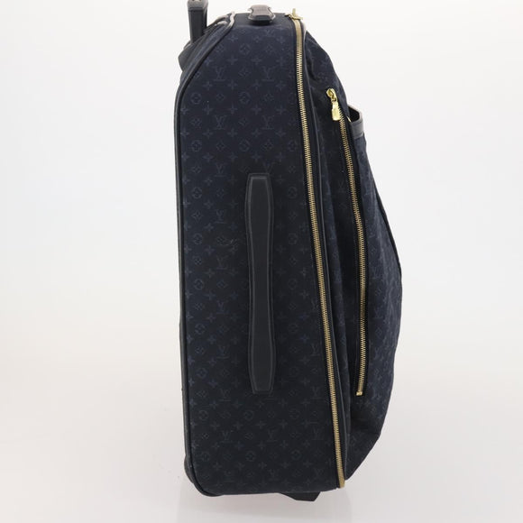 LOUIS VUITTON Monogram Mini Annette Suitcase TST Blue M23281 LV Auth mr2680