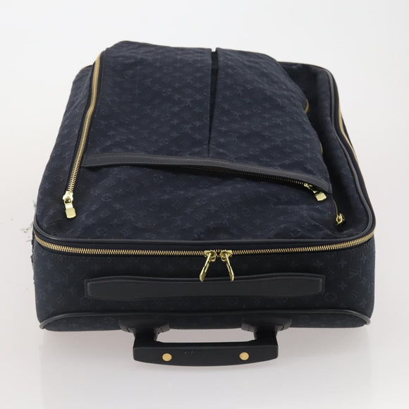 LOUIS VUITTON Monogram Mini Annette Suitcase TST Blue M23281 LV Auth mr2680